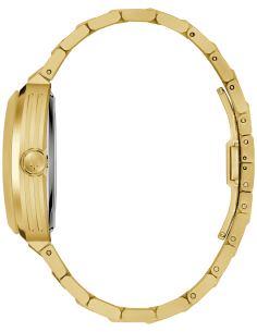 reloj automático hombre Bulova Maquina 97A207 40mm cristal de zafiro curvo 50m WR correa de acero 2